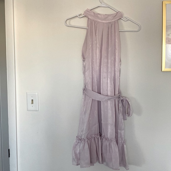 Shine star lavender halter dress - Picture 2 of 3